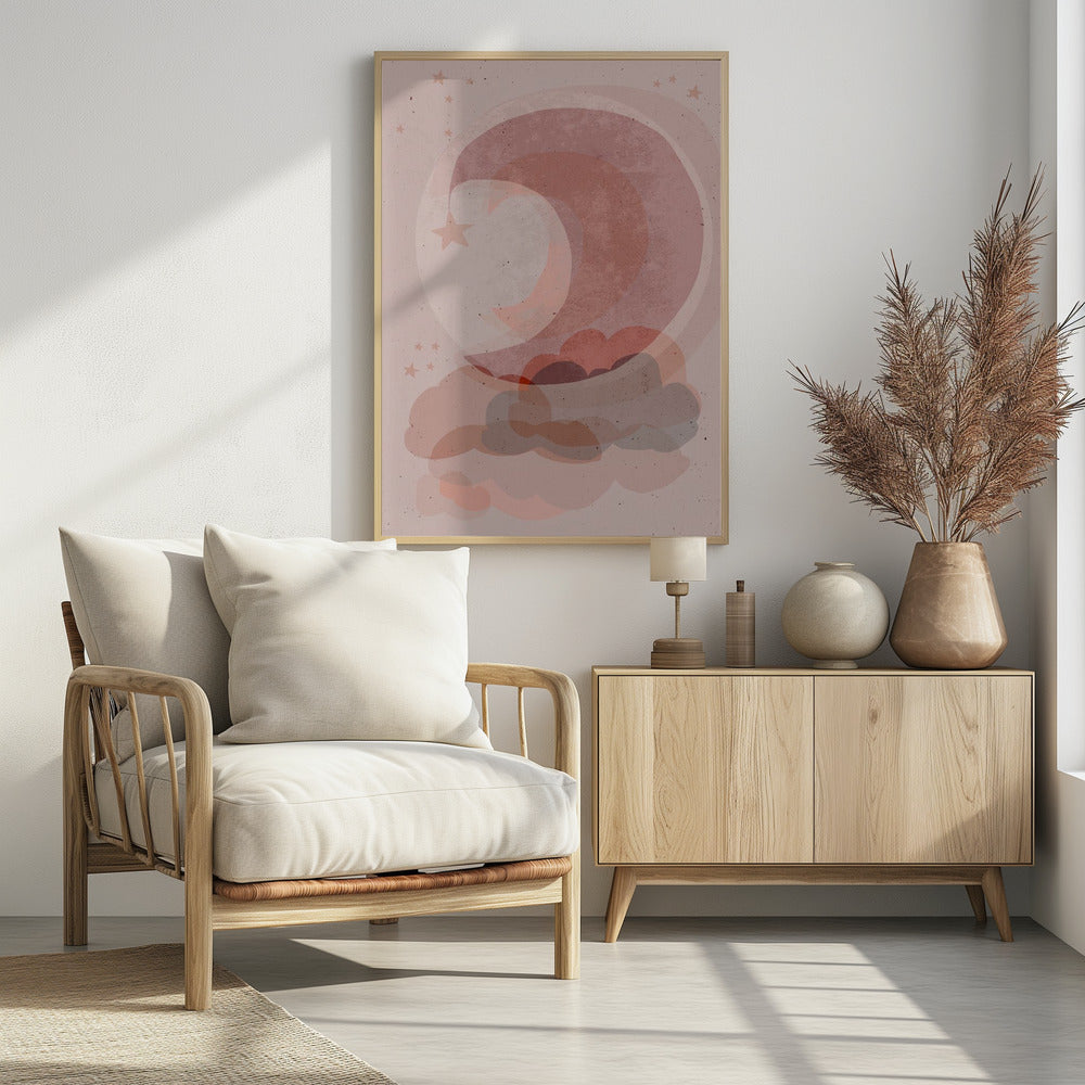 Gentle Moon Poster